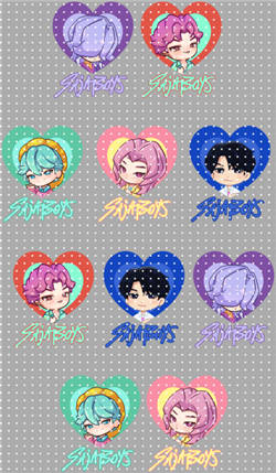 Keychain sticker-Y 279